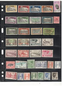 TOGO COLLECTION ON STOCK SHEET MINT/USED