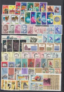 Z5190, JL Stamps mnh germany DDR lot sets, blk/4 s/s