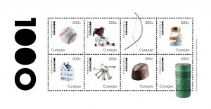 Postage stamps of Curacao 2021 - Series of 100 stamps Ofeto - 8 stamps