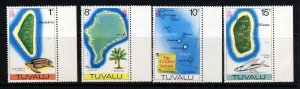 TUVALU 1976 Part Set SG 37, SG 58, SG 63 & SG 64 MNH