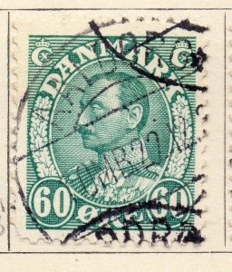 Denmark 1933-34 Early Issue Fine Used 60ore. 106677