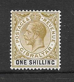 Gibraltar #84  Mint H