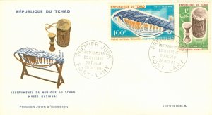 CHAD 116,C23 FDC BIN $3.00