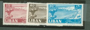 Lebanon #C299-301 Mint (NH) Multiple