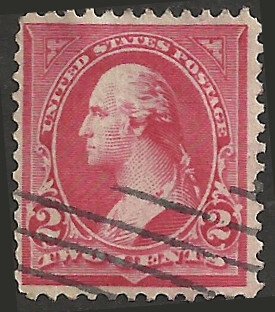 # 279b Used Red George Washington