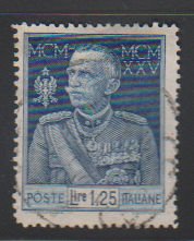 Italy 177 King Victor Emmanuel III 1926