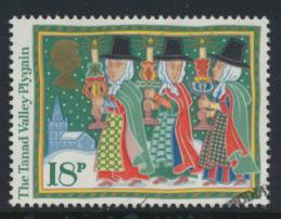 Great Britain  SG 1343 SC# 1164 Used / FU with First Day Cancel - Christmas 1986