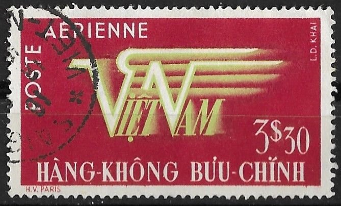 Vietnam # C1   Airmail  3.30p   1952  (1) VF Used
