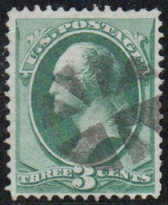 US #147 VF/XF with fancy cancel, well centered, CHOICE!