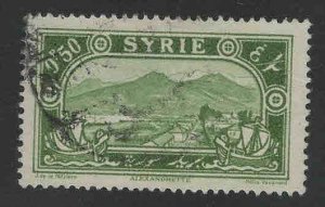 Syria UAR  Scott 175 Used stamp hinge thin