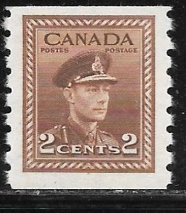 Canada 264: 2c George VI, MH, F-VF