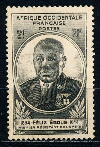 French West Africa #15 Single Used