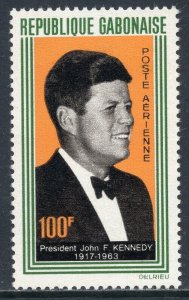 1097 - Gabon 1964 - Airmail - President Kennedy Commemoration - MNH Set