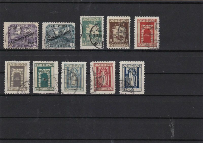 Fiume Stamps  Ref 14296