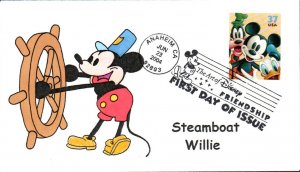 #3865 Disney - Mickey Mouse PMW FDC