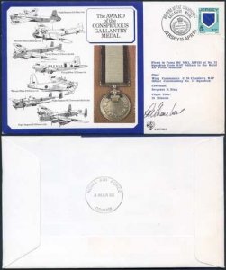 DM9b Award of the Conspicuous Gallantry Medal Signed by Chambers (G)