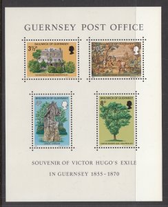 Guernsey 126a Souvenir Sheet MNH VF