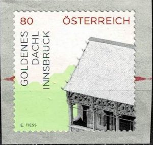 Austria 2015,Sc.#2541 MNH, Golden Roof, Innsbruck, self-adhesive