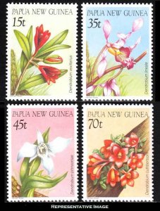 Papua New Guinea Scott 651-654 Mint never hinged.