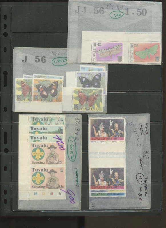 TUVALU SOUND OG NH U/M COLLECTION LOT 2 PHOTOS #2 $$$$$$$