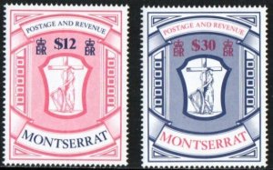 Montserrat Stamp 501-502  - Coat of Arms
