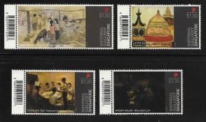 Singapore 2015 National Gallery Paintings MNH A193