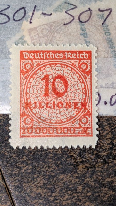 Germany # 301-307 mh