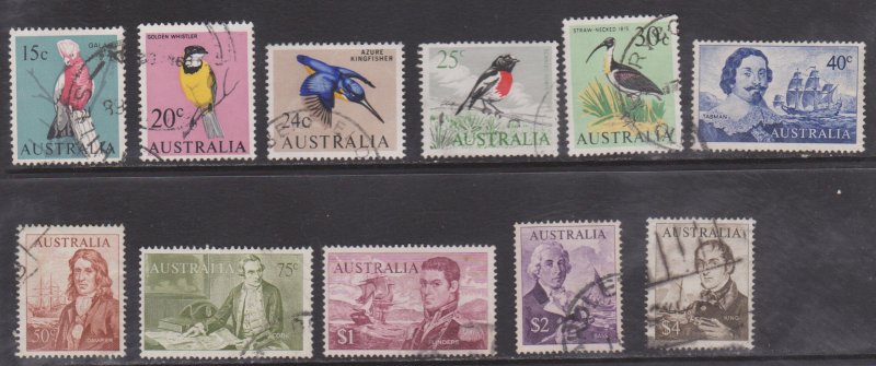 SC394-417 Australia Decimal Definitive set used