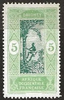 Dahomey 45 mint. no gum. 1913. (D276)