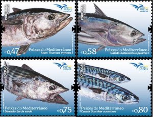 Portugal 2016 MNH Stamps Fish Euromed