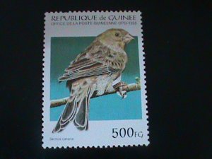 ​GUINEA-1995-COLORFUL LOVELY BEAUTIFUL BIRDS- MNH VF HARD TO FIND LAST ONE