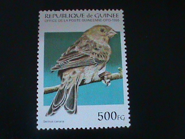 ​GUINEA-1995-COLORFUL LOVELY BEAUTIFUL BIRDS- MNH VF HARD TO FIND LAST ONE
