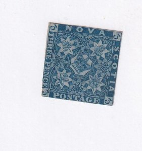 NOVA SCOTIA # 2 FVF-MNG 3p BLUE CAT VALUE $800