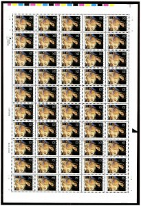 US  3107  Madonna and Child - Matteis 32c - Sheet of 50 - MNH - 1996 - 1111-1