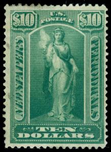 MOMEN: US STAMPS #PR110 MINT OG H NEWSPAPER 