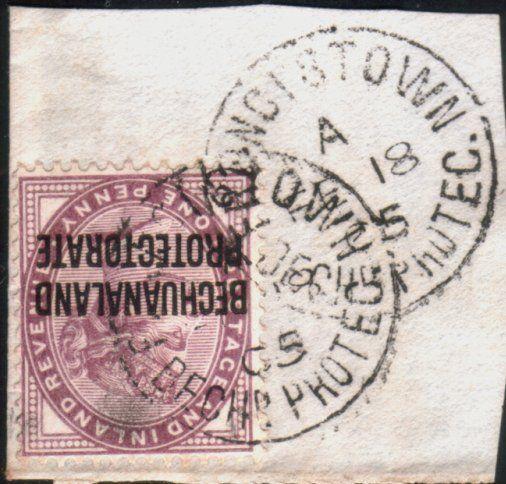 BECHUANALAND 1905 QV 1d on piece FRANCISTOWN cds...........................5164