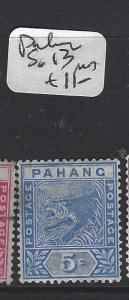 MALAYA PAHANG   (P2005BB)  5C   TIGER SG 13   MOG 