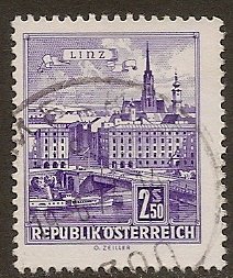 Austria General Issue Scott # 698 Used. Free Shipping for All Additional Items.
