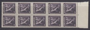 Iceland, Scott 218a, MNH block of ten