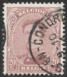 Belgium Scott # 114 Used. All Additional Items Ship Free.