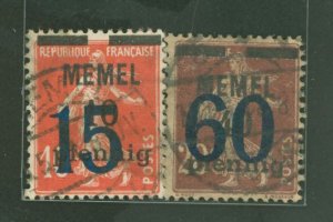 Memel #43/46 Used Single