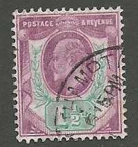 Great Britain 129 Wmk 30 Perf 14 Used SC:$22.50