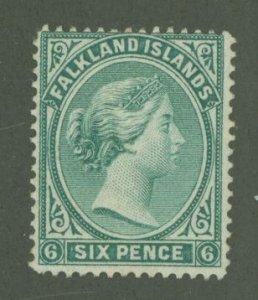 Falkland Islands #3 Unused Single (Queen)