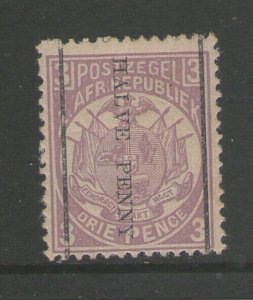 South Africa TRANSVAAL 1885 Sc 140 MH