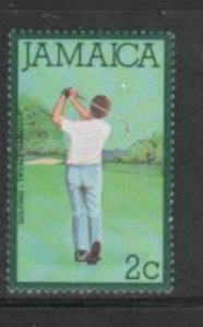 JAMAICA #466 1979 2c GOLFING, TYRALL HANOVER MINT VF NH O.G