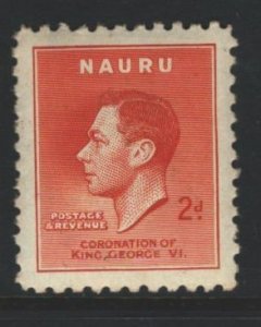 Nauru Sc#36 MVH - tan gum