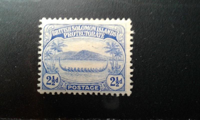 Brit Solomon Isl #11 Mint Hinged