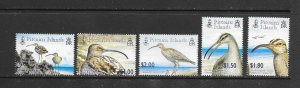 BIRDS -PITCAIRN ISLANDS #622-6  MNH