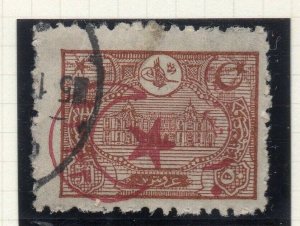 Turkey 1913 Early Issue Fine Used 50p. Star & Crescent Optd NW-04684 