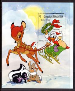 Grenada Grenadines 569 Disney's Souvenir Sheet MNH VF